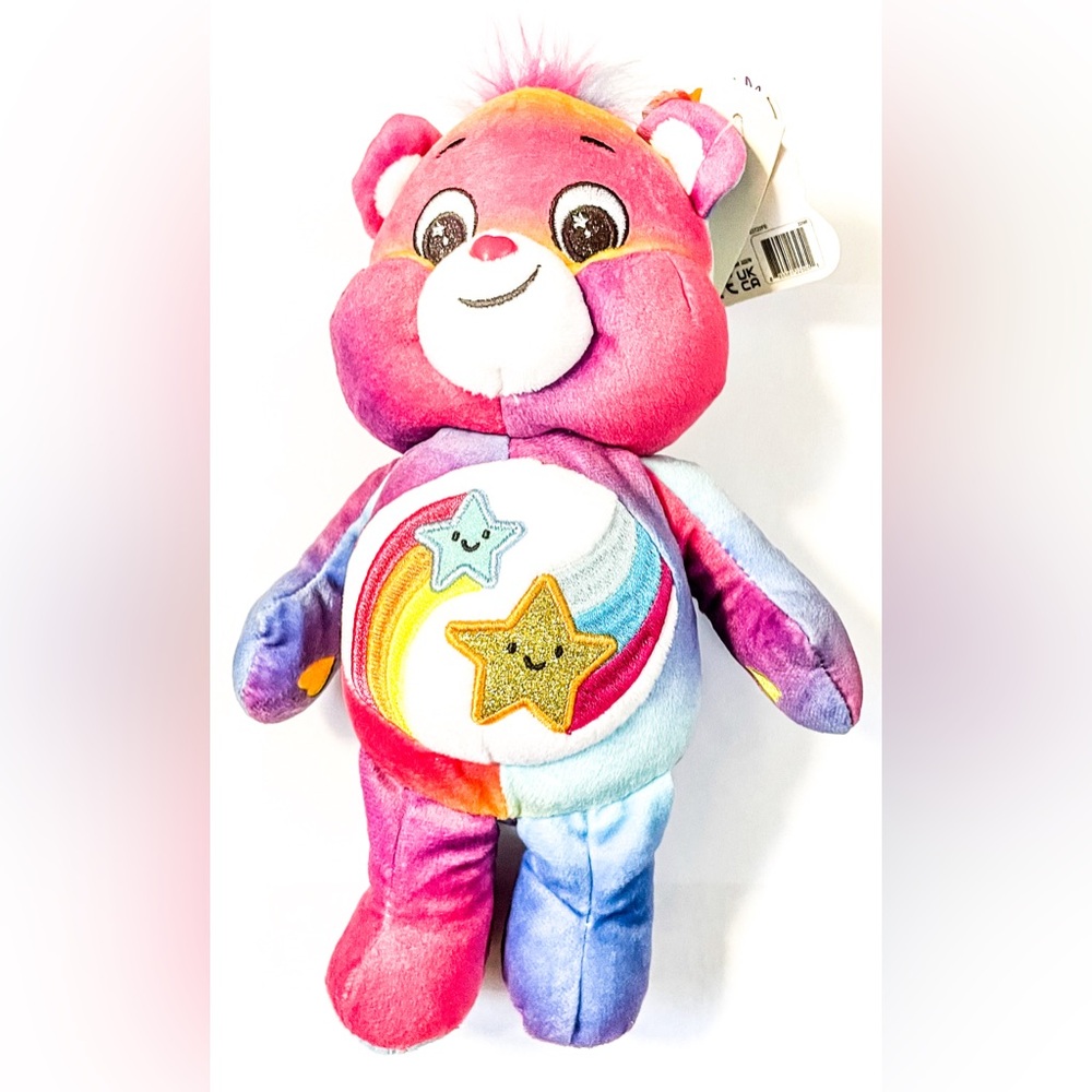 Care Bears 9 Inch Glitter Plush, Dare to Care Bear